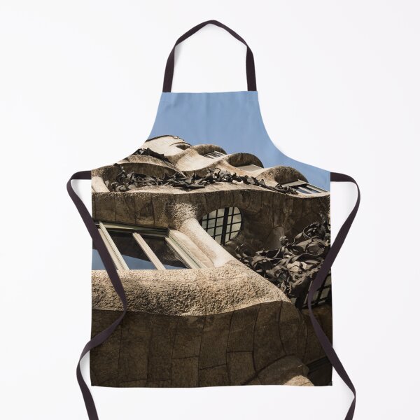 Item preview, Freeform Rhythms in Stone, Iron and Glass - Antoni Gaudi’s La Pedrera or Casa Mila in Barcelona, Spain designed and sold by Georgia Mizuleva.