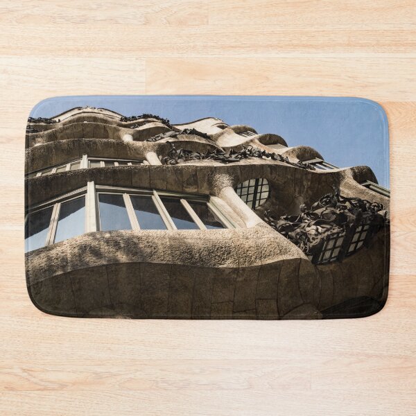 Item preview, Freeform Rhythms in Stone, Iron and Glass - Antoni Gaudi’s La Pedrera or Casa Mila in Barcelona, Spain designed and sold by Georgia Mizuleva.