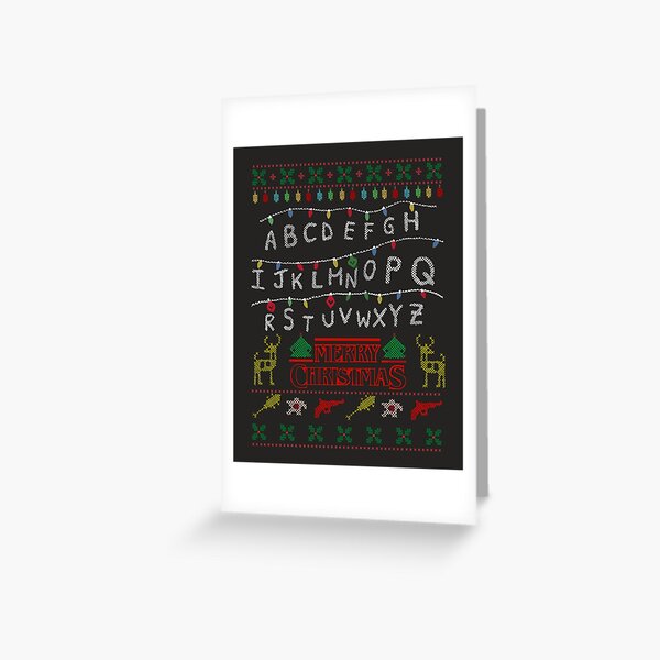 Item preview, Stranger Things Xmas designed and sold by carolinecll.