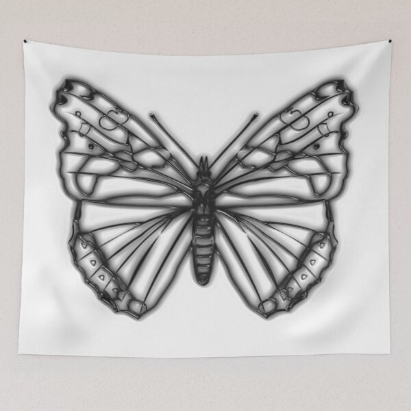 Item preview,  Abstract butterfly designed and sold by Elonium.
