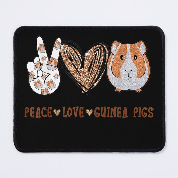 Item preview, Peace love guinea pigs for Guinea Pigs lover designed and sold by JasonNathaya.