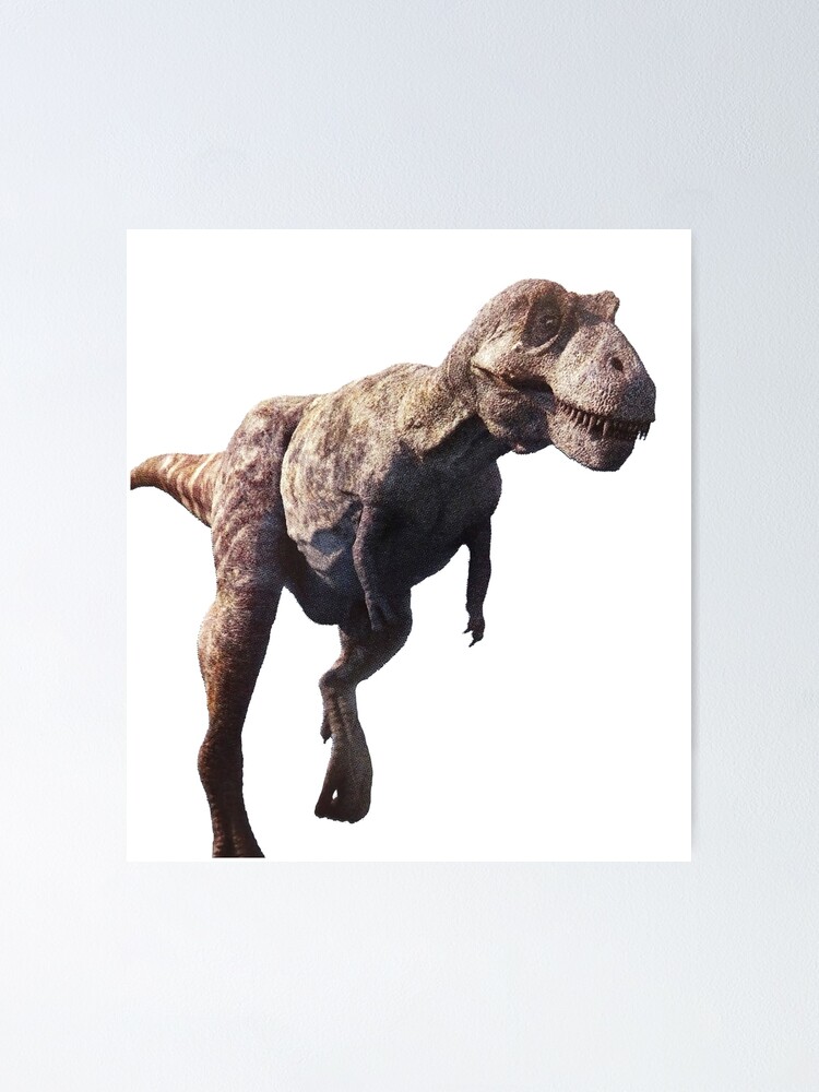 Prehistoric Park' Tyrannosaur print Poster for Sale by The Paleo shop .