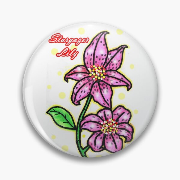 Item preview, Stargazer Lily designed and sold by Shirley cute art .