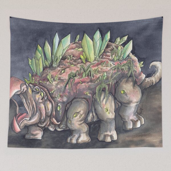 Item preview, Monster Crystal Turtle designed and sold by HintermSpiegel.
