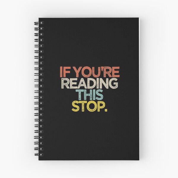 Item preview, If You're Reading This Stop Sarcastic Joke designed and sold by angelata.