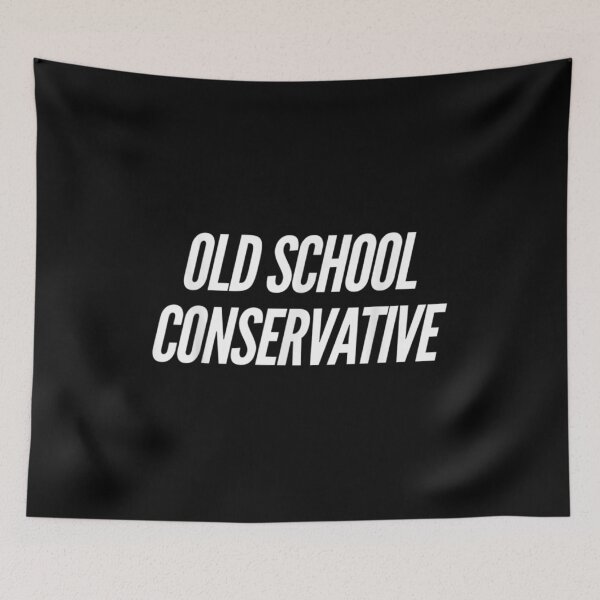 Item preview, Old School Conservative Proud Republican Raised Right designed and sold by angelata.