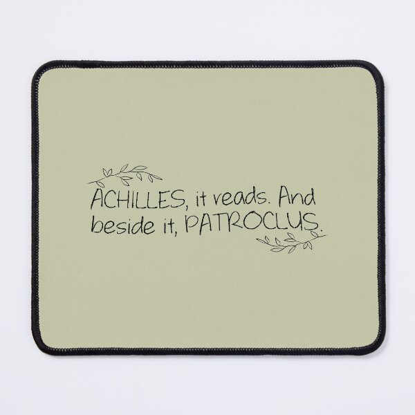 Item preview, ACHILLES, it reads. And beside it, PATROCLUS. designed and sold by Pinu92.