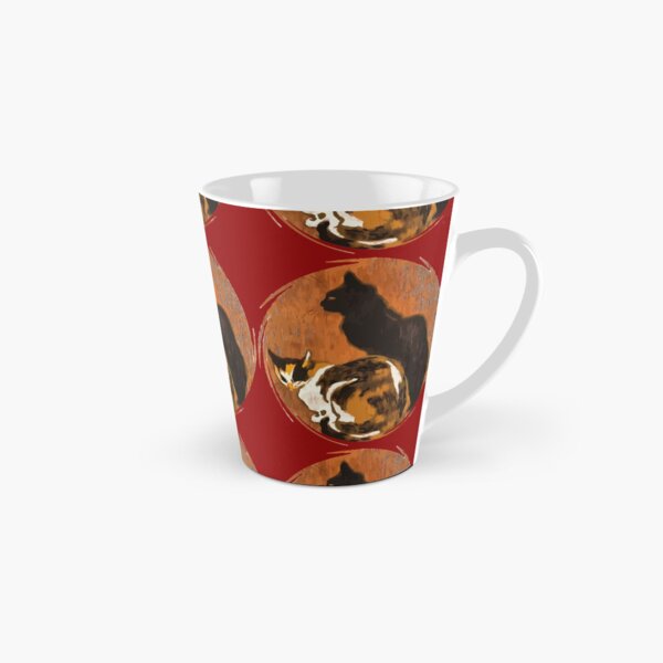 Item preview, Calico Cat And Black Cat Grungy Art  designed and sold by taiche.