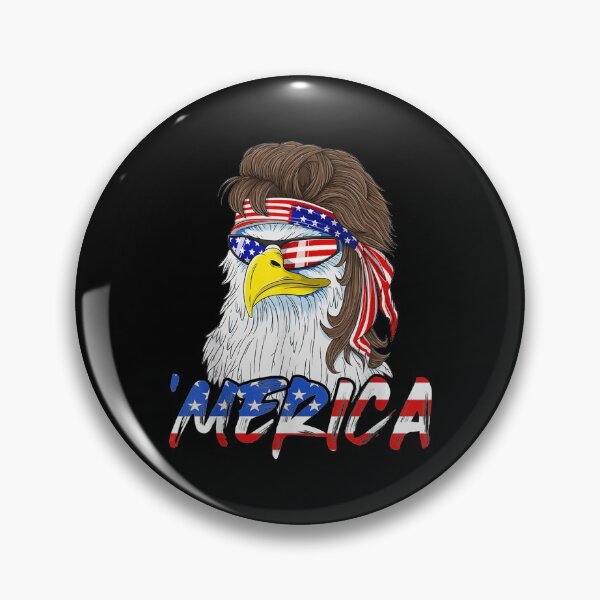 Item preview, Eagle Mullet Merica 4th Of July Usa American Flag Patriotic designed and sold by maudean.