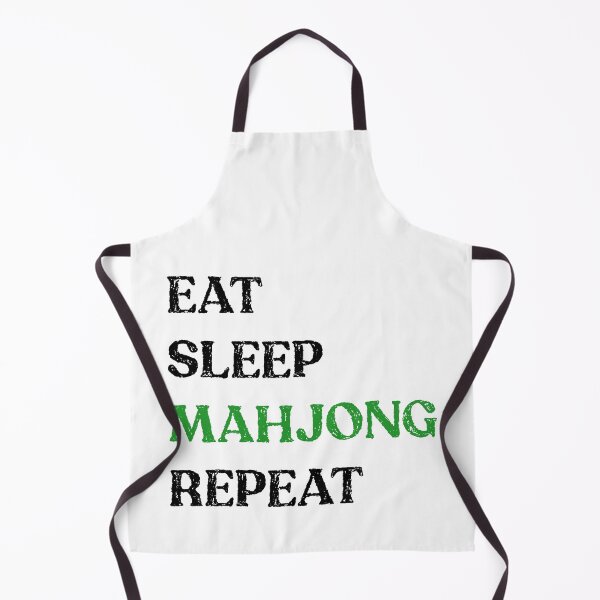 Item preview, Eat Sleep Mahjong Repeat! It's Mahjong Time Mahjongg Fans! v2 designed and sold by teeworthy.