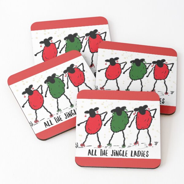 Item preview, All the Jingle Ladies designed and sold by TraceyMackieArt.