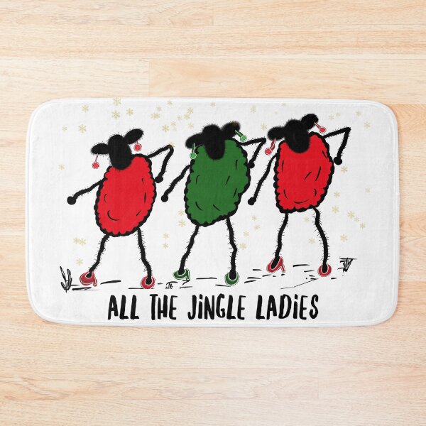 Item preview, All the Jingle Ladies designed and sold by TraceyMackieArt.
