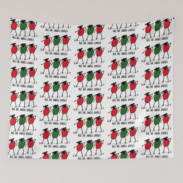 Item preview, All the Jingle Ladies designed and sold by TraceyMackieArt.