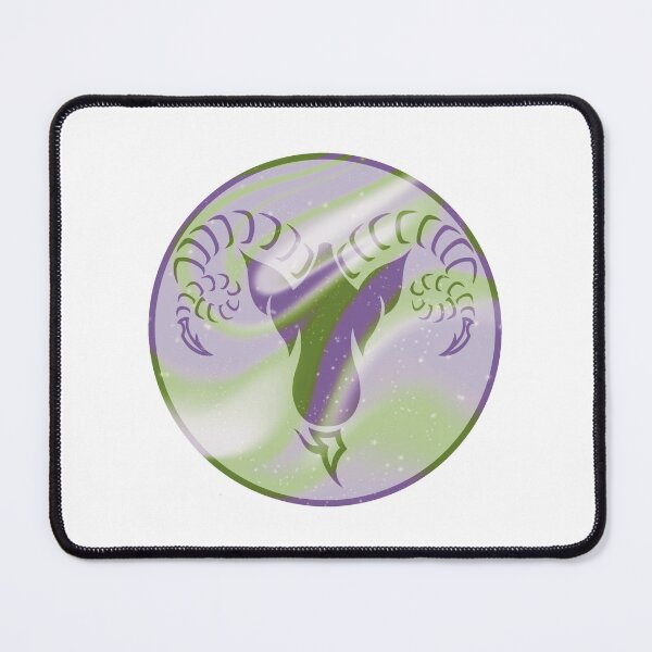 Item preview, Genderqueer Aries Zodiac Sign designed and sold by AdlayasDesigns.