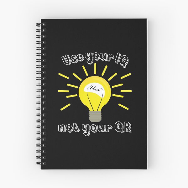 Item preview, Use your IQ not your QR designed and sold by Tanya Mihe.