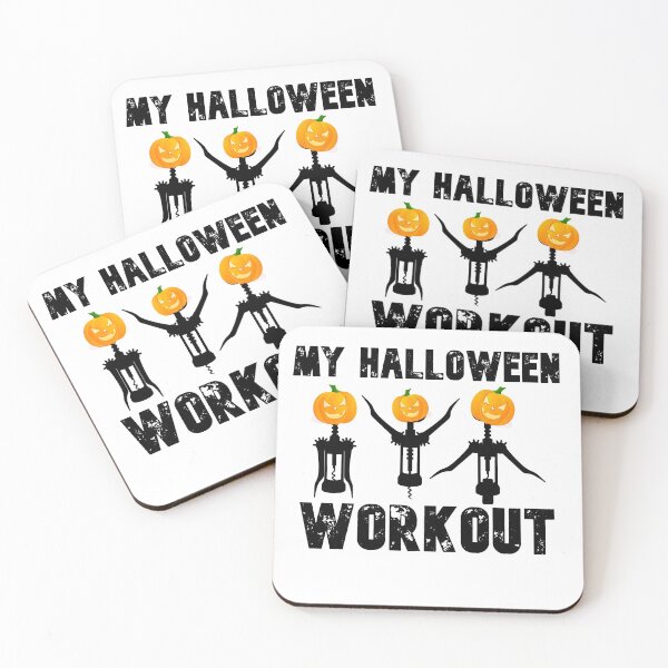 Item preview, My Halloween Wine Workout  designed and sold by DiensDesign.