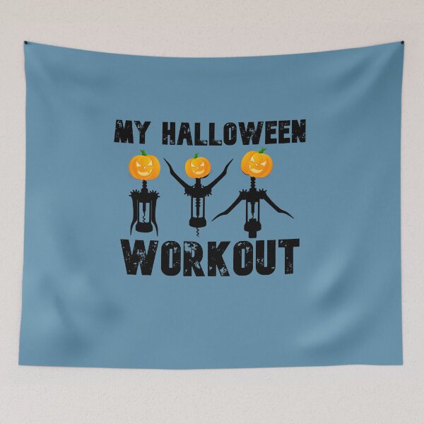 Item preview, My Halloween Wine Workout  designed and sold by DiensDesign.