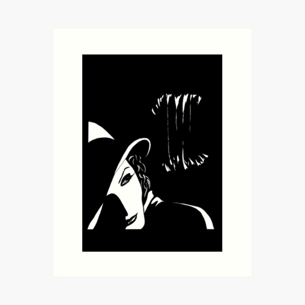 behind you Art Print