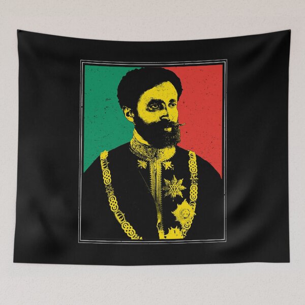 Item preview, His Imperial Awesome Haile Selassie I Vintage Rastafari Jah designed and sold by DoorlyLoveHaile.