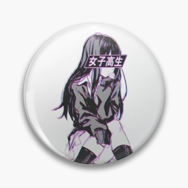 Item preview, ANIME SAD GIRL AESTHETIC GLITCH SCHOOL GIRL designed and sold by Estroic.