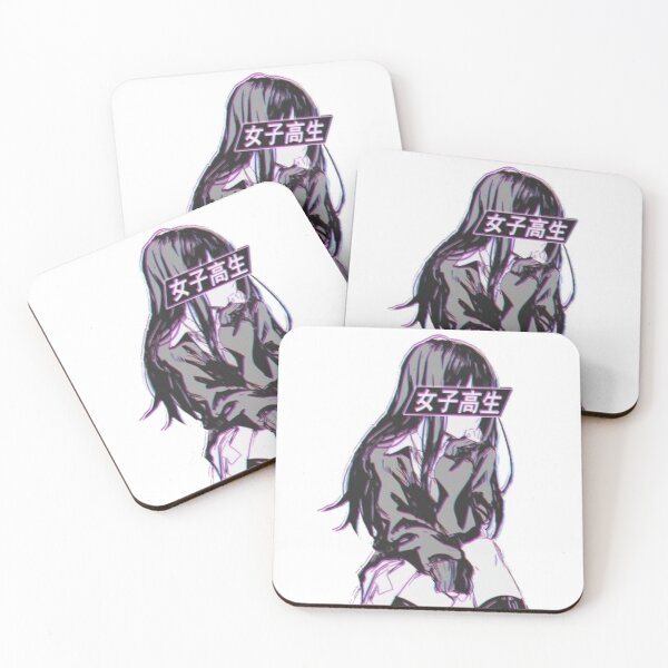 Item preview, ANIME SAD GIRL AESTHETIC GLITCH SCHOOL GIRL designed and sold by Estroic.