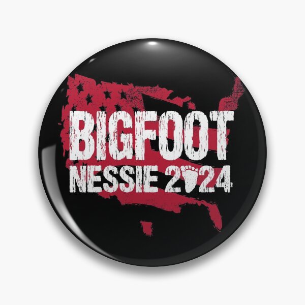 Item preview, Bigfoot Nessie 2024 Sasquatch Believer Bigfoot for President designed and sold by GreenTurtleTeez.