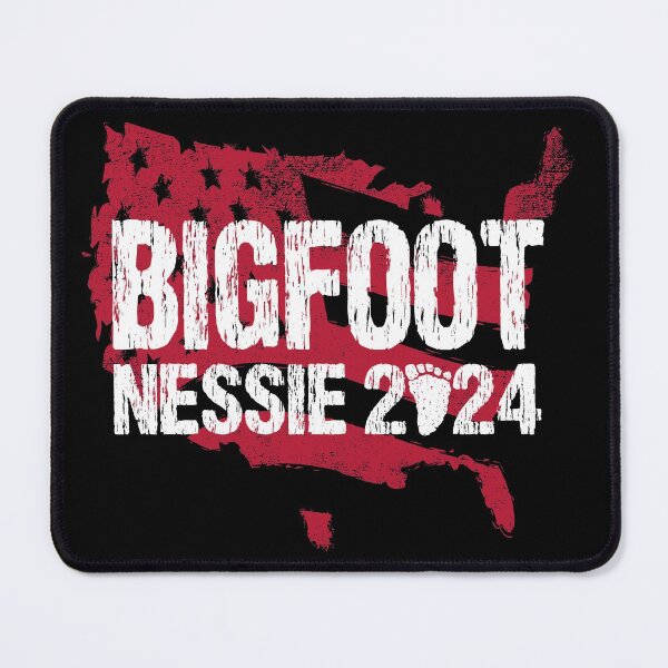 Item preview, Bigfoot Nessie 2024 Sasquatch Believer Bigfoot for President designed and sold by GreenTurtleTeez.