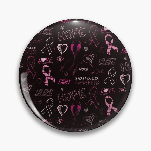 Item preview, Breast Cancer Sketch Doodle Board - Hope - Love - Fight - Awareness - Cure designed and sold by WearWolfDesigns.