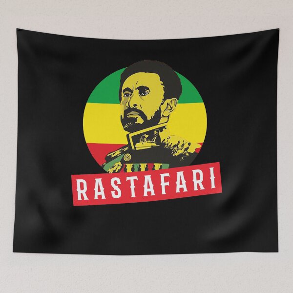 Artikelvorschau, Haile Selassie Rastafari Flagge Limited Edition entworfen und verkauft von DoorlyLoveHaile.
