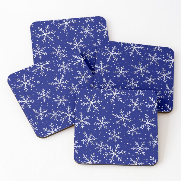 Item preview, Snowflakes In Shimmering Blue designed and sold by MJDezigns.