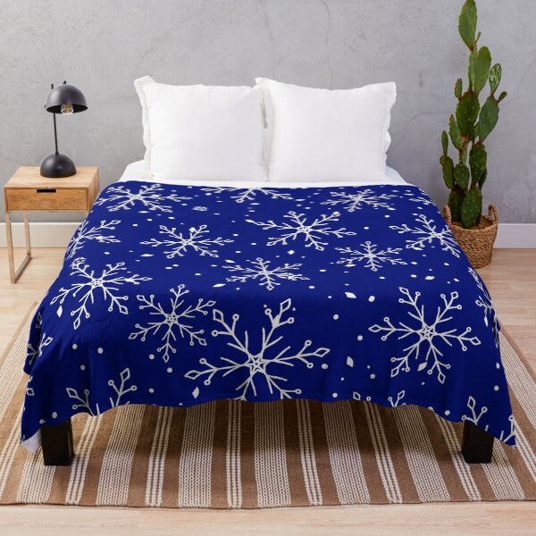 Item preview, Snowflakes In Shimmering Blue designed and sold by MJDezigns.
