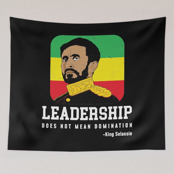 Item preview, Vintage Leadership Quote King Haile Selassie Best Men designed and sold by DoorlyLoveHaile.