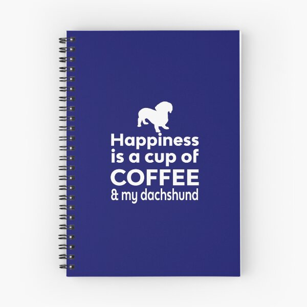 Item preview, Happiness Is Coffee & Dachshund designed and sold by AlwaysAwesome.