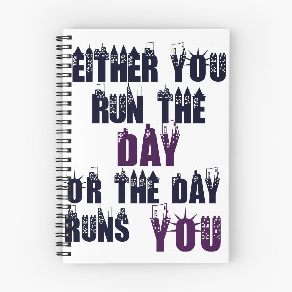 Item preview, Either you run the day or... designed and sold by Axeel.art.
