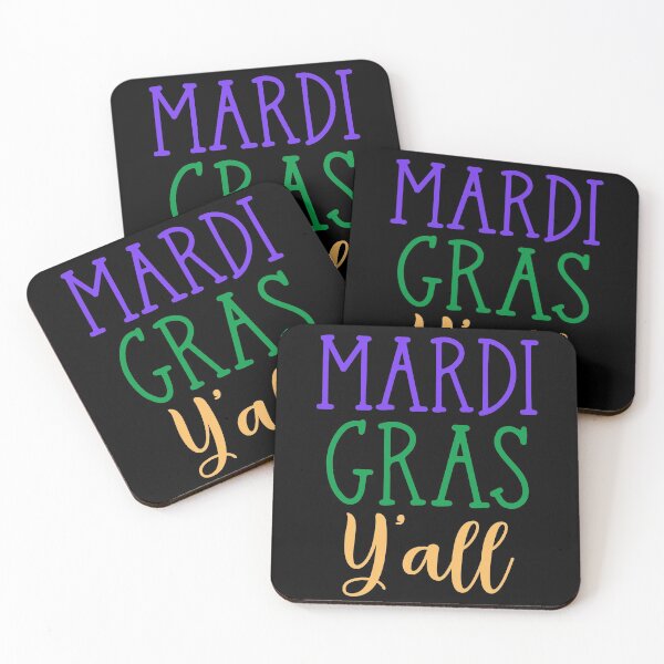 Item preview, Mardi Gras Y'all - Funny Southern Carvinal designed and sold by Krysanthe.