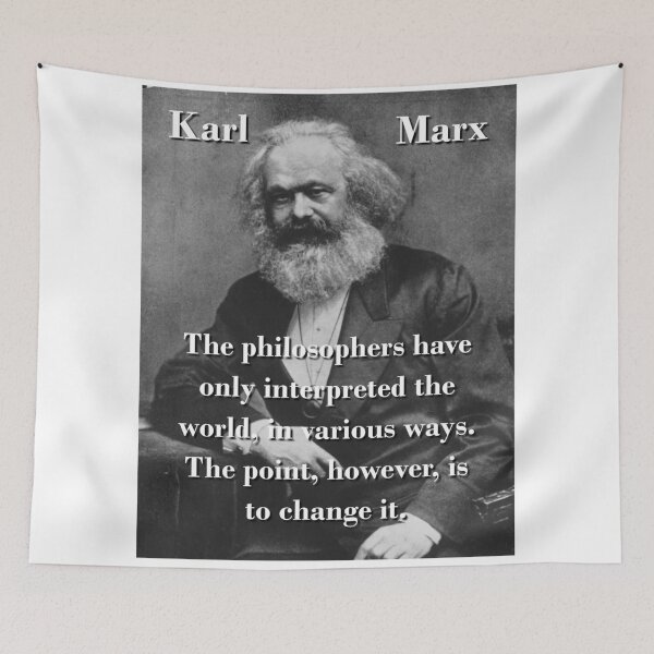 Item preview, The Philosophers Have Only Interpreted - Karl Marx designed and sold by CrankyOldDude.