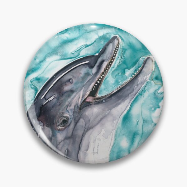 Item preview, Smiling Dolphin designed and sold by BklynArtLab.