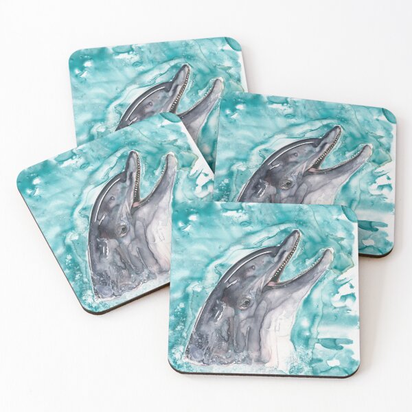 Item preview, Smiling Dolphin designed and sold by BklynArtLab.
