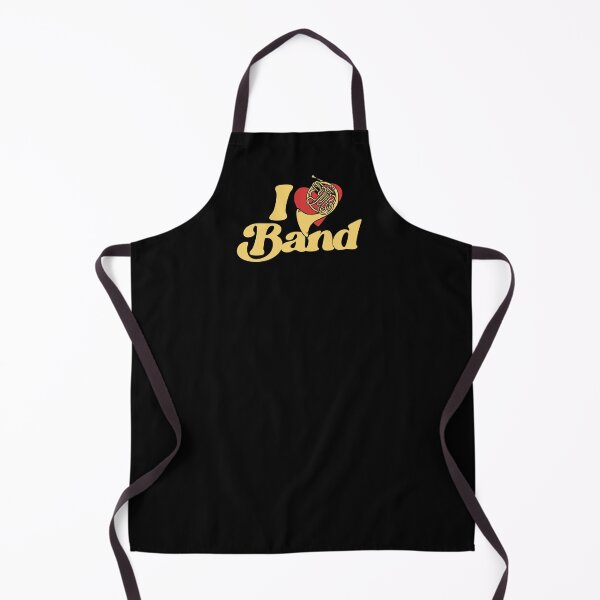 Item preview, I Love Band French Horn designed and sold by FrictionMaxxing.