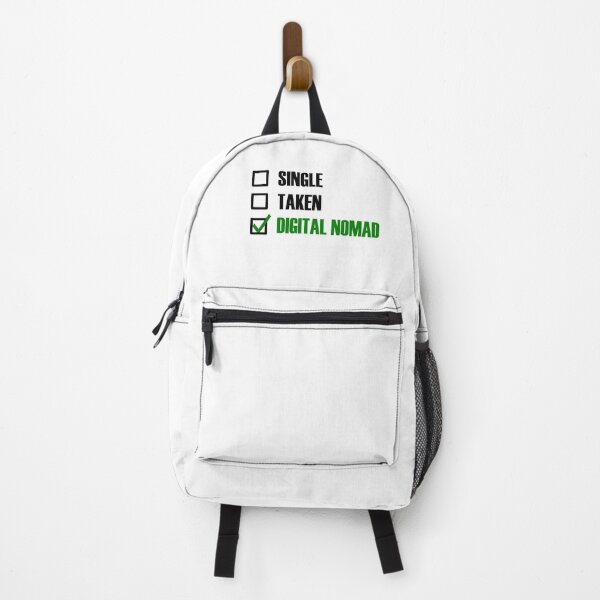 Item preview, Funny Essentials: Single Taken Digital Nomad Green tick check box - Sleek black typography design - digital nomad designed and sold by Deegital18.