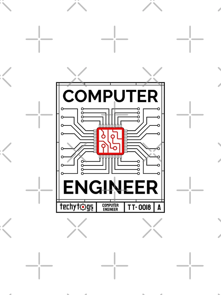 Thumbnail 4 of 4, iPhone Case, Computer Engineer designed and sold by techy-togs.