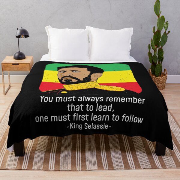Item preview, To Lead Famous Black Quote King Haile Selassie I designed and sold by DoorlyLoveHaile.