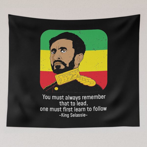 Item preview, To Lead Famous Black Quote King Haile Selassie I designed and sold by DoorlyLoveHaile.