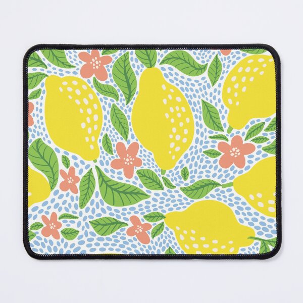 Item preview, Seamless summer citrus pattern with lemons designed and sold by ajamshed.