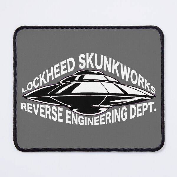 Item preview, Lockheed Skunkworks Reverse Engineering Dept. Flying Saucer Design designed and sold by silkdegreestees.