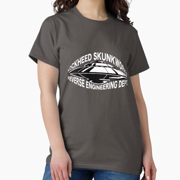 Item preview, Lockheed Skunkworks Reverse Engineering Dept. Flying Saucer Design designed and sold by silkdegreestees.