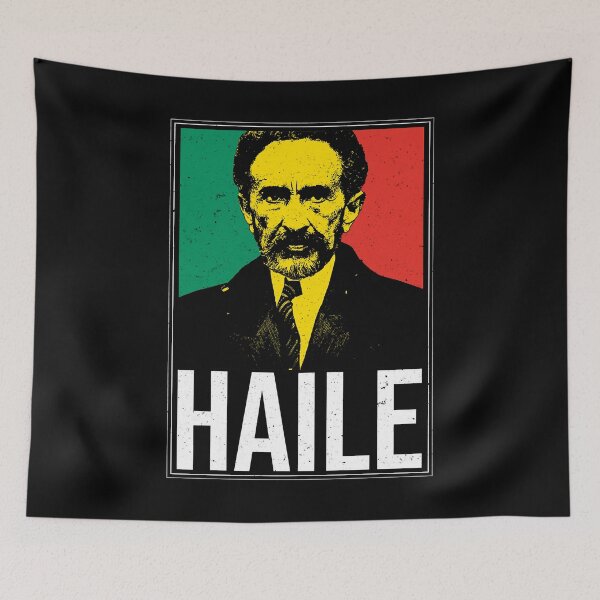 Item preview, Vintage Haile Selassie Of Ethiopian Retro Vintage Rastafari Jah designed and sold by DoorlyLoveHaile.