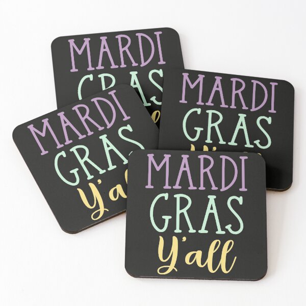 Item preview, Mardi Gras Y'all - Funny Southern Carvinal designed and sold by Krysanthe.