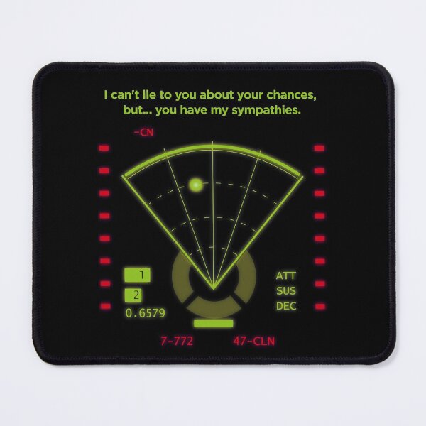 Item preview, Alien Motion Tracker I Cant Lie About Your Chances designed and sold by SideQuest - Scribbled Chaos!.