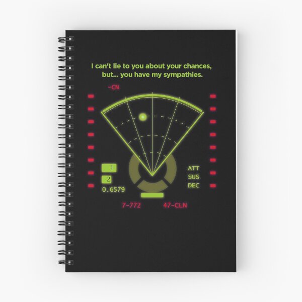Item preview, Alien Motion Tracker I Cant Lie About Your Chances designed and sold by SideQuest - Scribbled Chaos!.